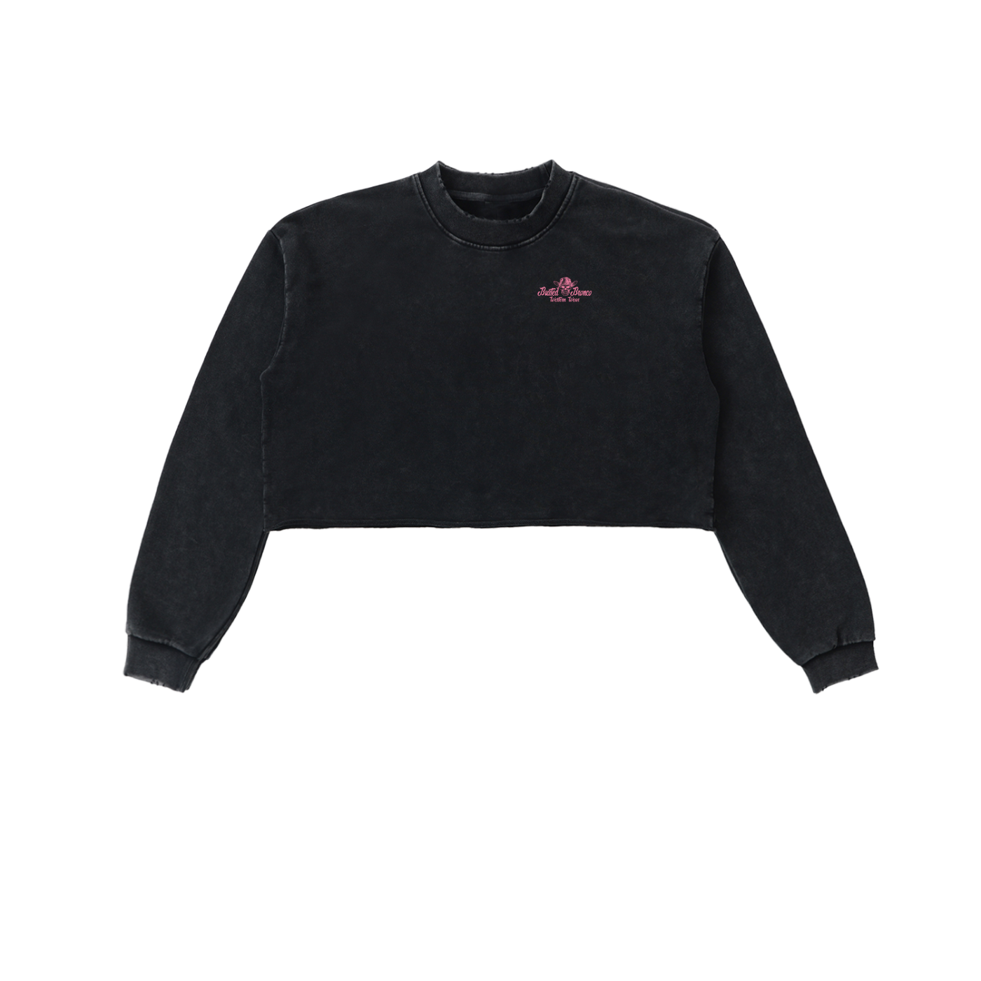 Kiss This Cropped Sweatshirt