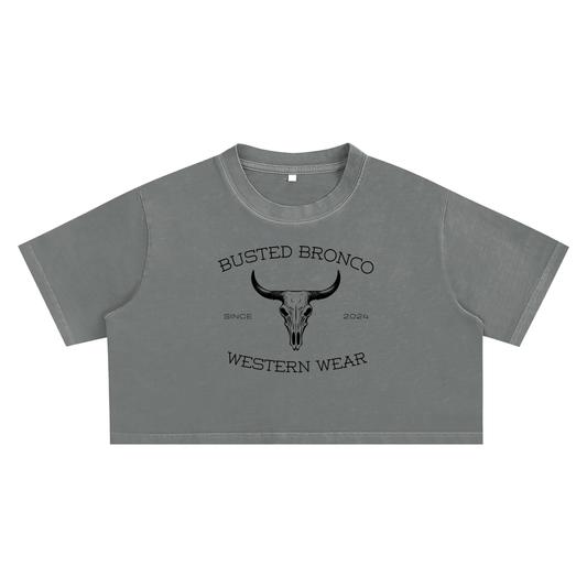 Busted Bones Crop Top