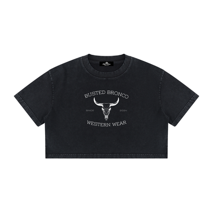 Busted Bones Crop Top (new
