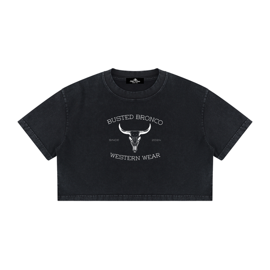 Busted Bones Crop Top (new