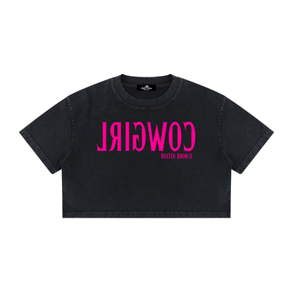 Reverse Cowgirl Crop Top (new)