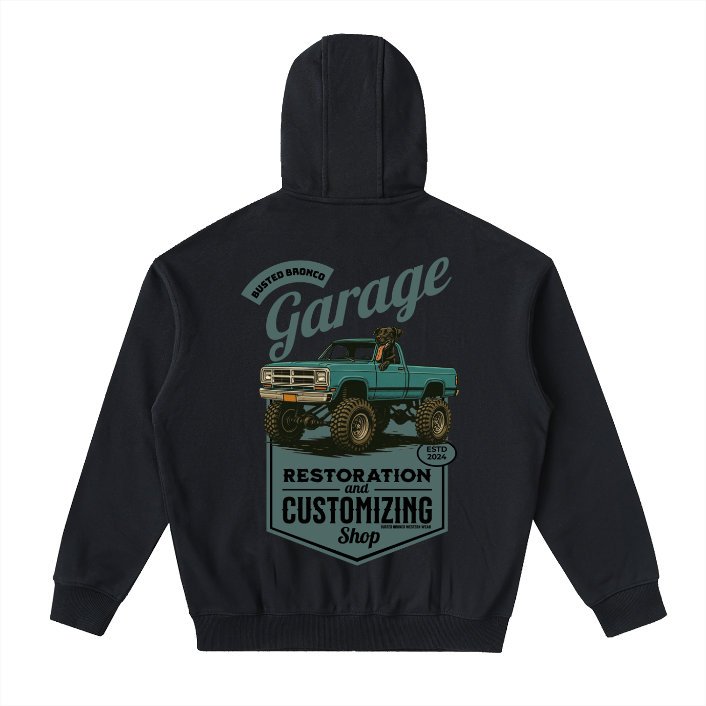 Chrome Cowboy Zip Up