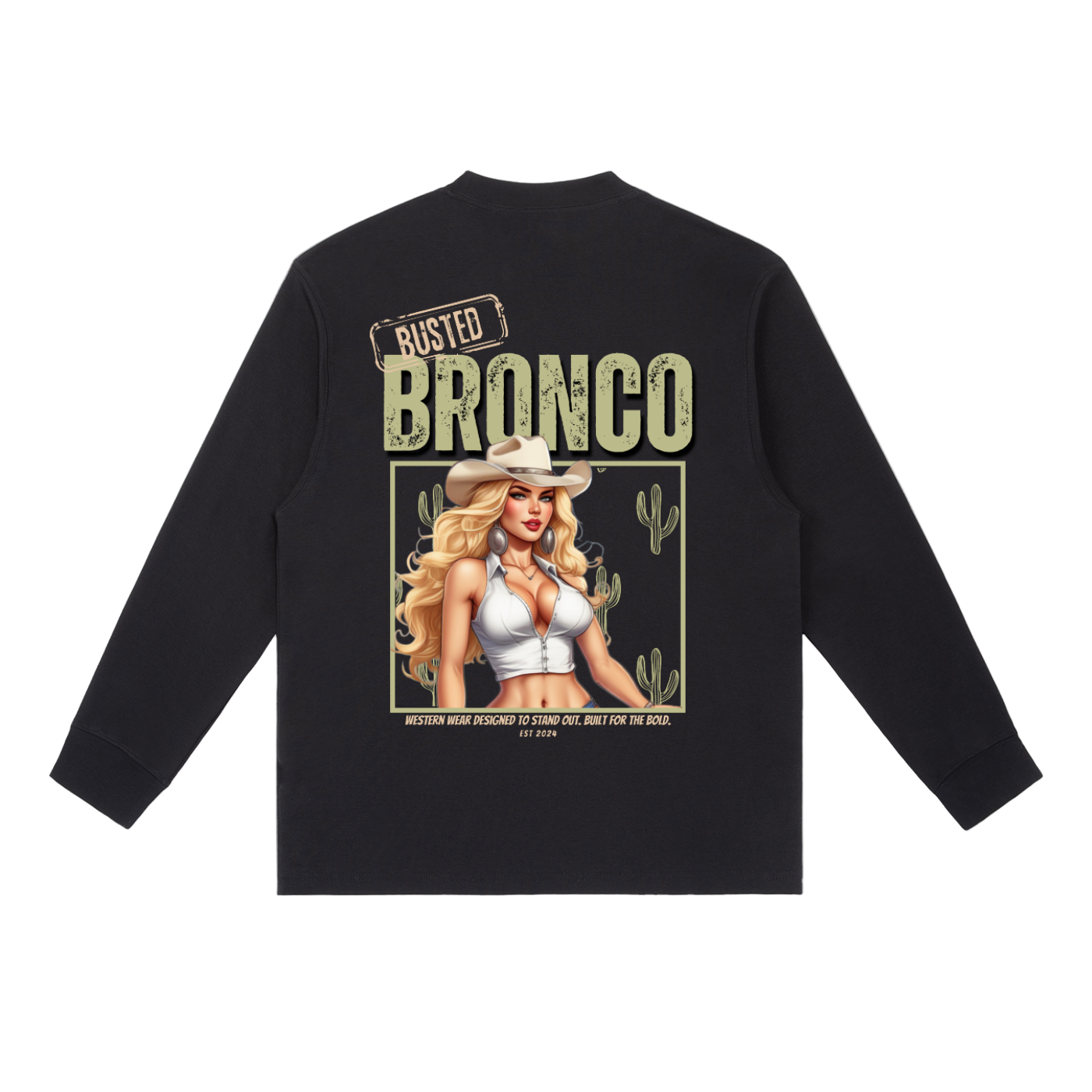 Western Wanted Long-Sleeve