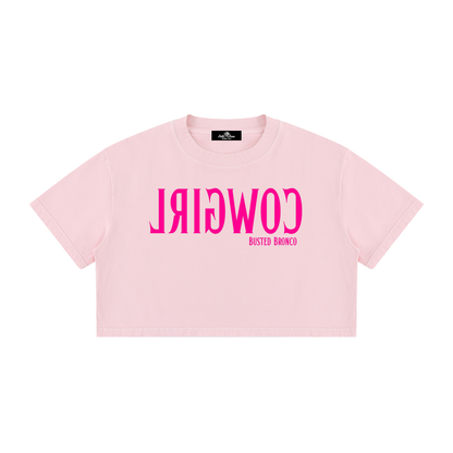 Reverse Cowgirl Crop Top (new)