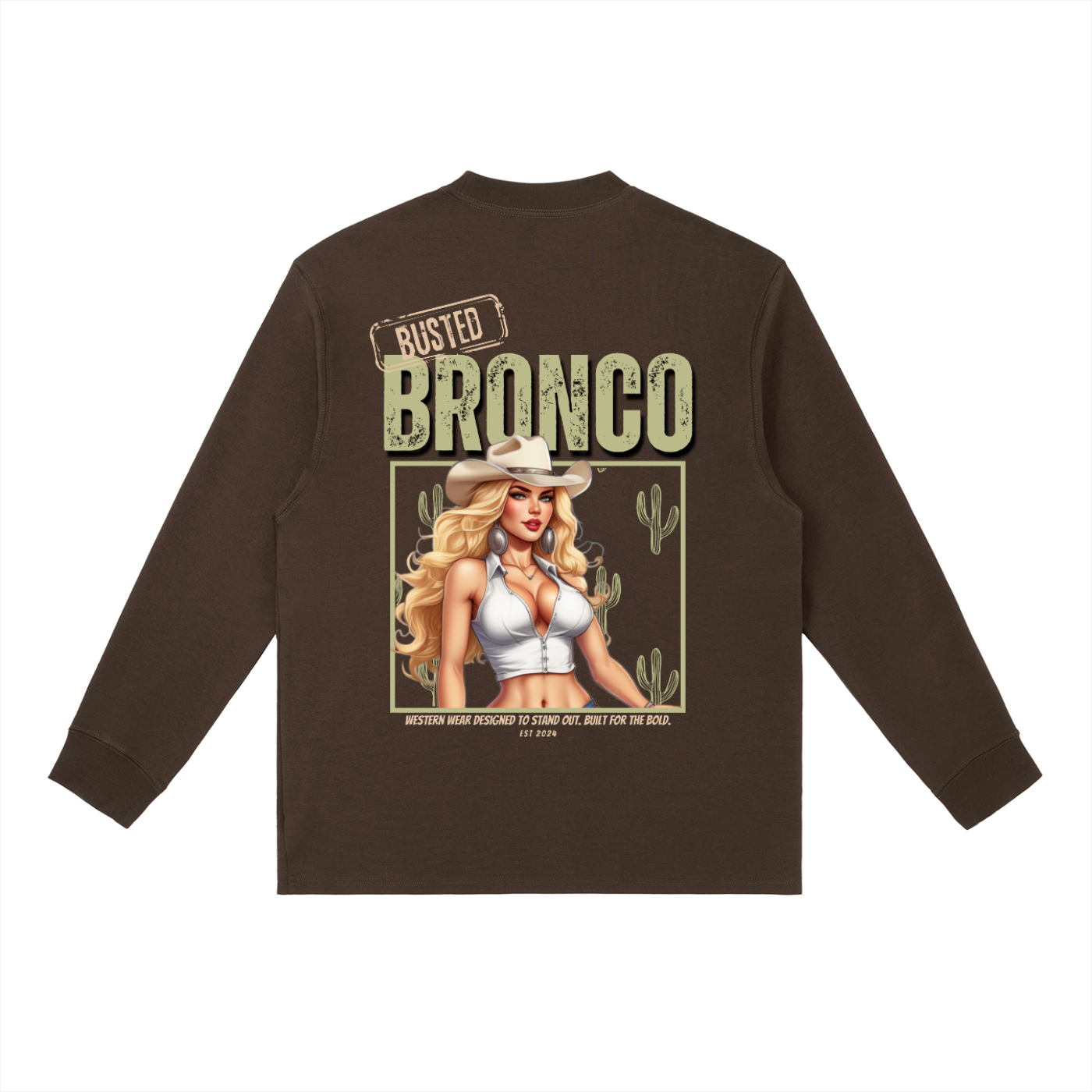 Western Wanted Long-Sleeve