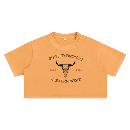 Busted Bones Crop Top