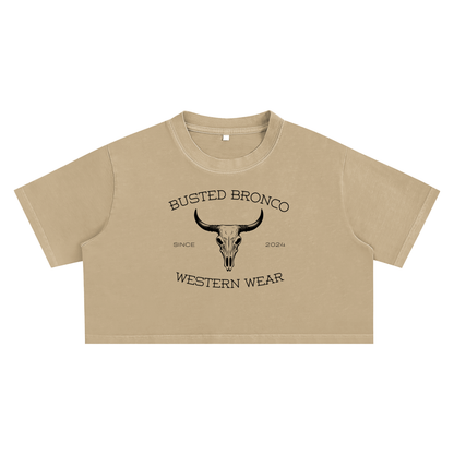 Busted Bones Crop Top